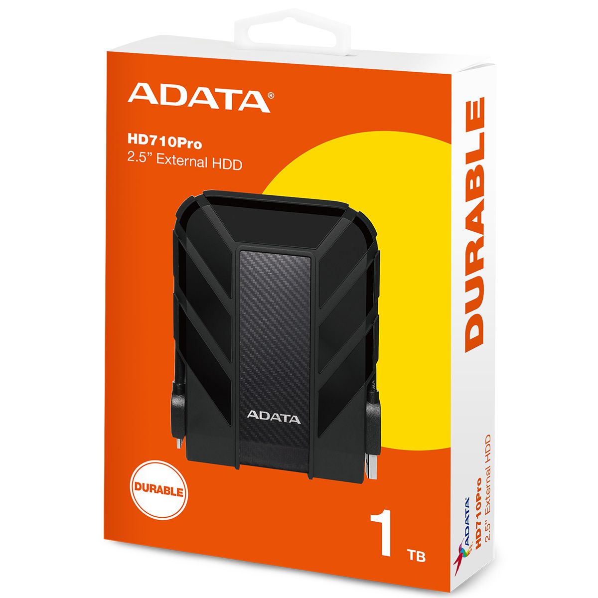 Жесткий диск A-Data USB3.0 1TB AHD710P-1TU31-CBK HD710Pro DashDrive Durable 2.5" черный