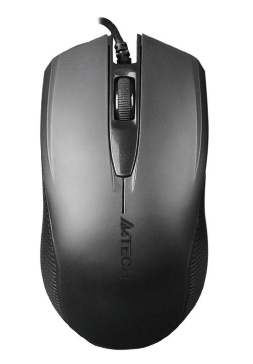 Мышь A4Tech OP-760 черный оптическая 1200dpi USB 3but