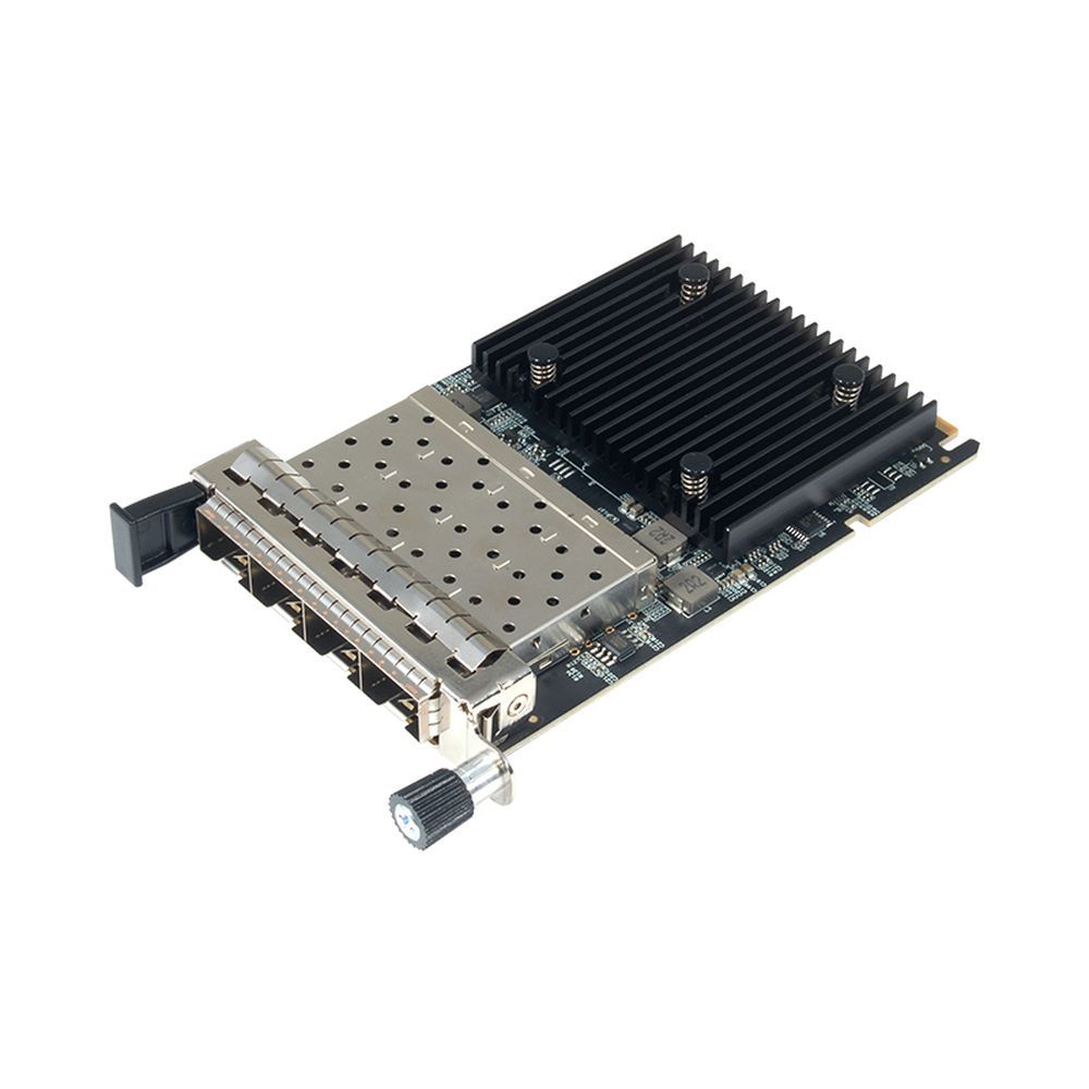 Сетевой адаптер STLab NE-Z15-1410-00-00012 N-1250 n425 4x25GbE, PCIe 4.0 x16, SFP28, BCM57504, OCP 3.0, Ethernet Adapter