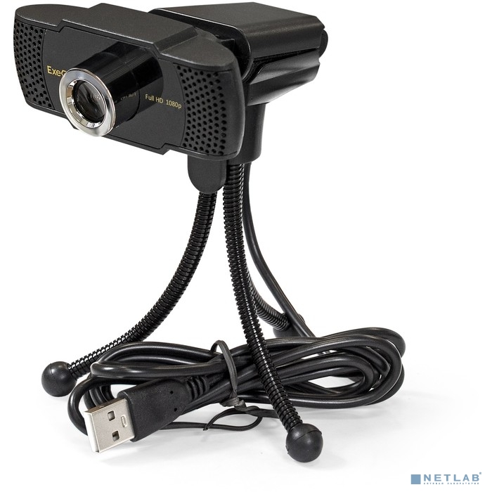 Exegate EX287242RUS Веб-камера ExeGate BusinessPro C922 FullHD Tripod, USB, 1920х1080, микр.с шумопо
