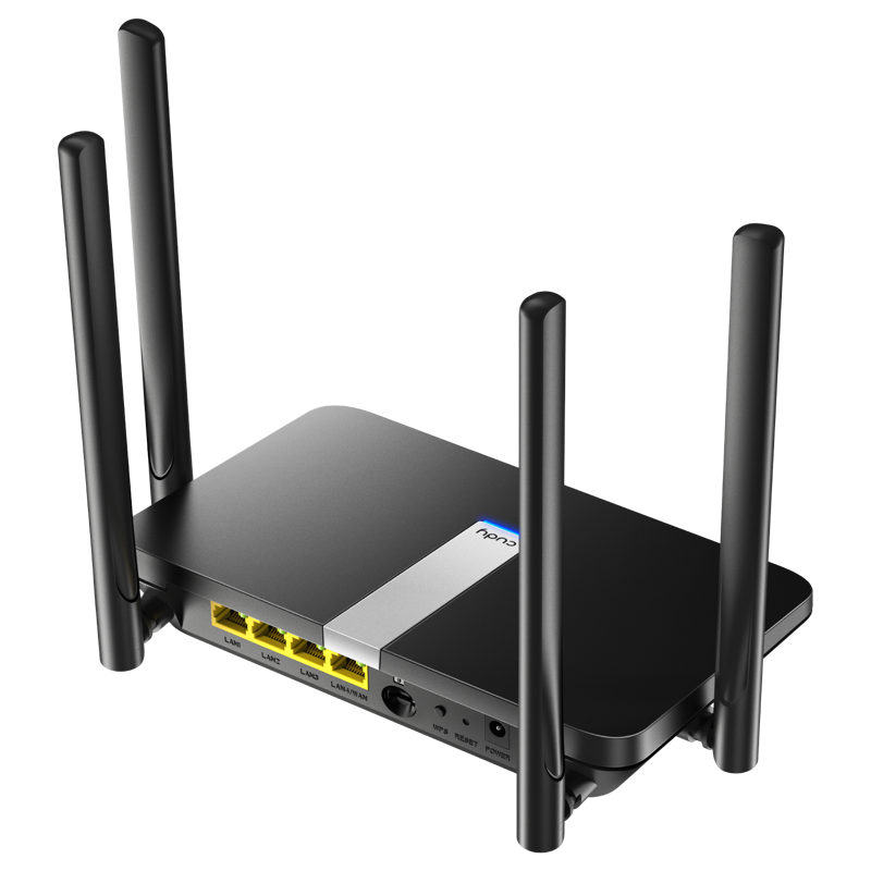 Роутер беспроводной Cudy LT500 AC1200 10/100BASE-TX/4G cat.4 черный