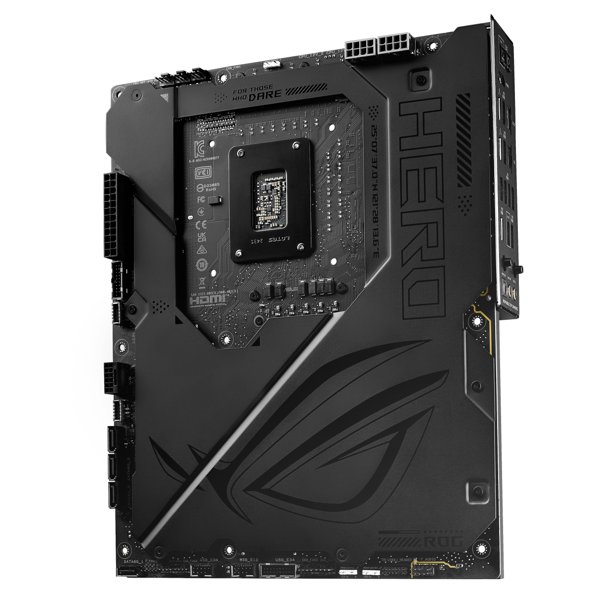Материнская плата ASUS ROG MAXIMUS Z890 HERO BTF LGA1851 ATX 4хDDR5 PCIEx16 PCIEx4 PCIEx1 6xM.2 2xTh