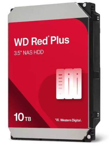 Жесткий диск WD SATA-III 10TB WD100EFGX NAS Red Plus (7200rpm) 512Mb 3.5"