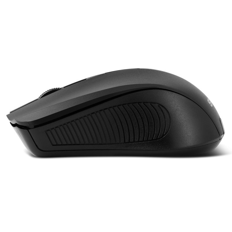 Беспроводная мышь SVEN RX-400W чёрная (3+1кл. 600/1000/1400DPI, блист)