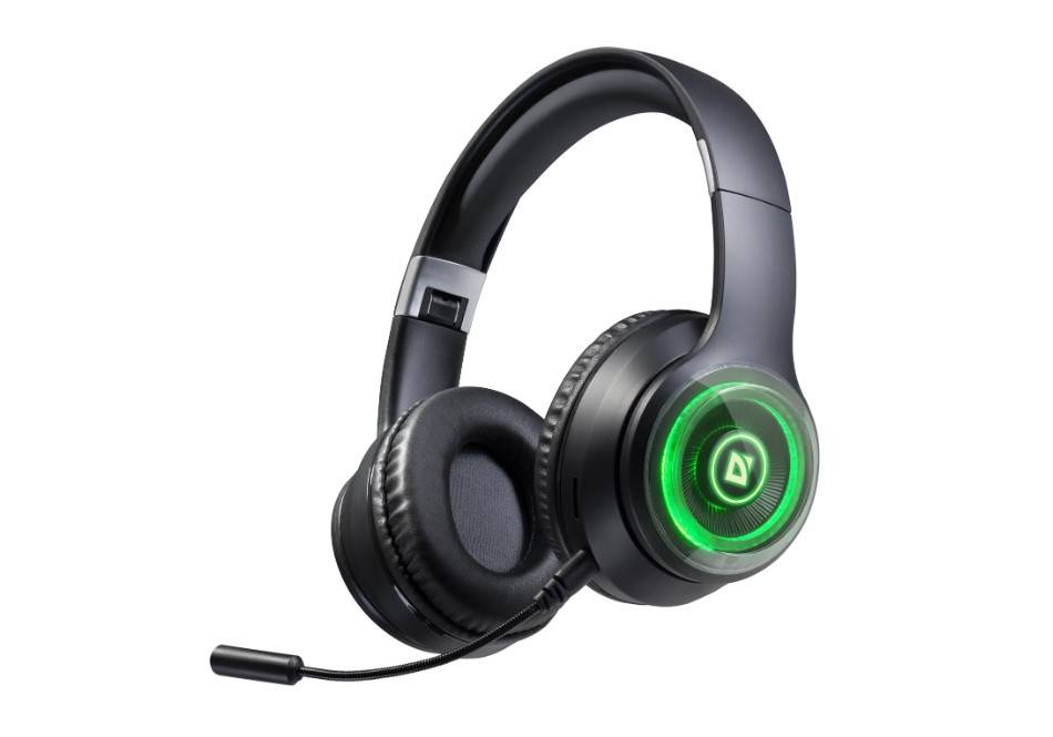 Нaушники WIRELESS FREEMOTION B400 BLACK 63400 DEFENDER