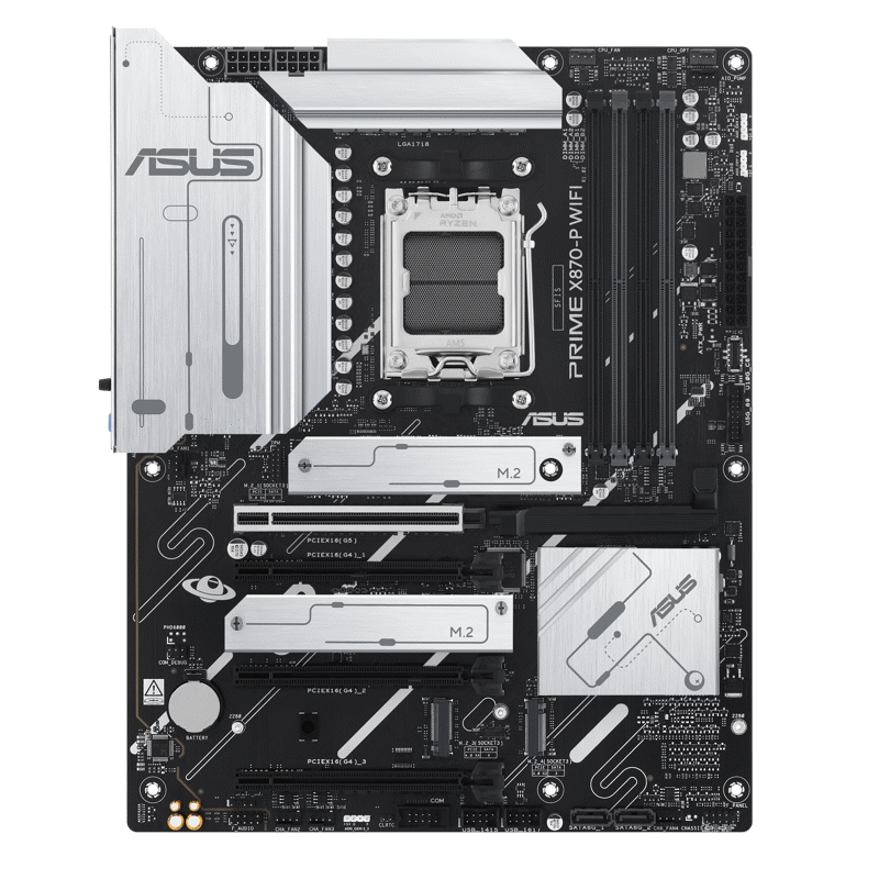 Материнская плата Asus PRIME X870-P WIFI Socket AM5 AMD X870 4xDDR5 ATX AC`97 8ch(7.1) 2.5Gg RAID+HD