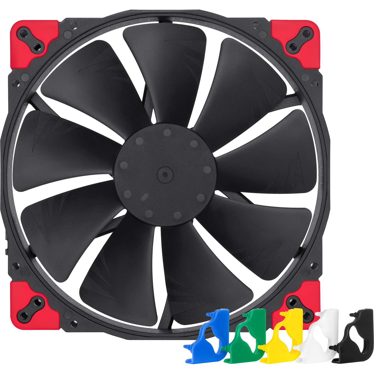 Кулер для корпуса Noctua NF-A20 PWM chromax.black.swap