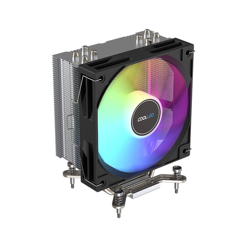Вентилятор для процессора Coolleo CPU Cooler Etian CL-A40-ARGB Intel: LGA 115X/1200/1700/1851 AMD: A