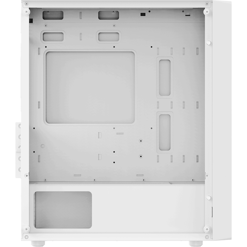 Корпус Ocypus Gamma C50 WH, Mini-Tower, TG, no fans, 1xUSB-A 3.0 + 2xUSB 2.0, mATX, mITX White
