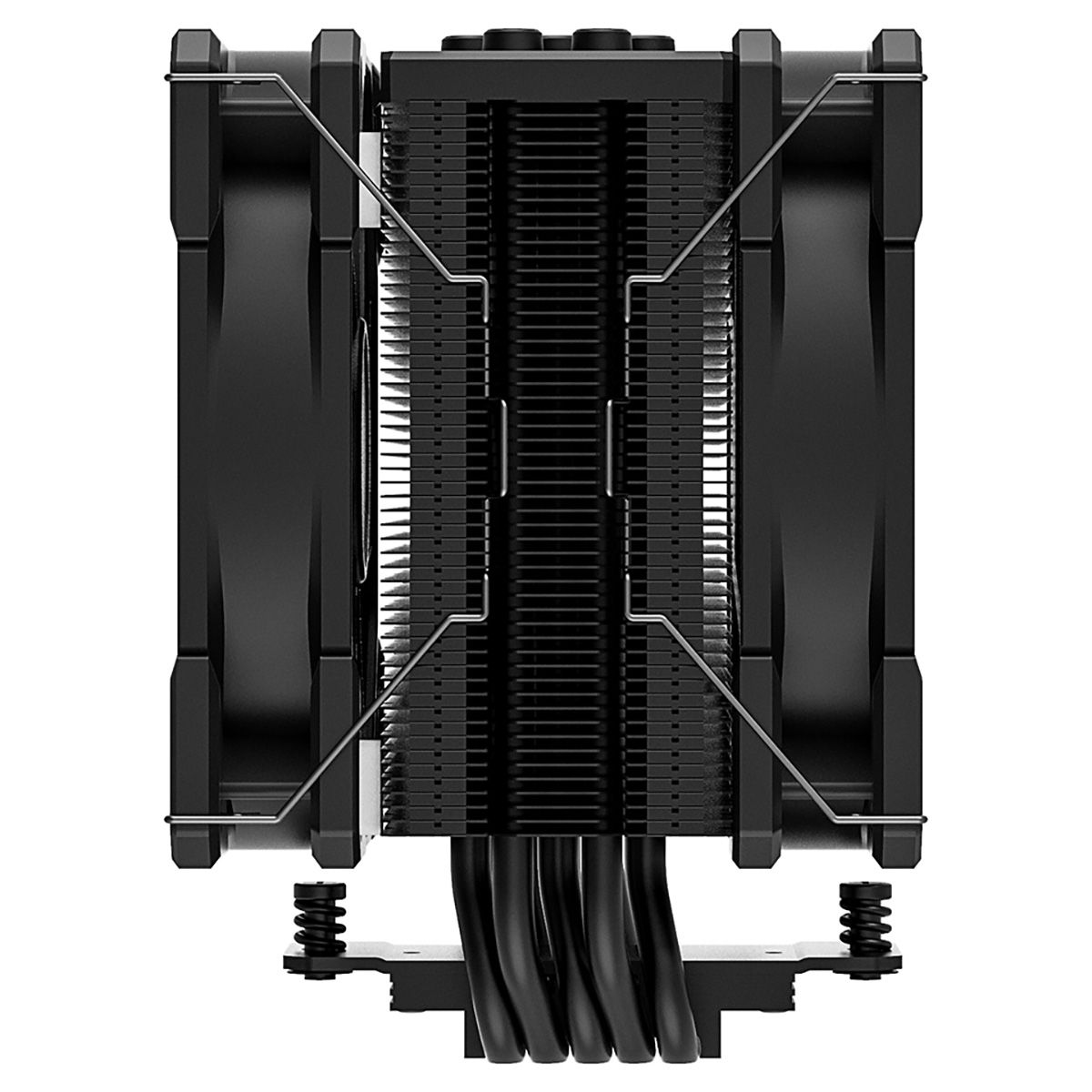 Устройство охлаждения(кулер) ID-Cooling SE-225-XT V2 Soc-AM5/AM4/1151/1200/2066/1700 черный 4-pin 15