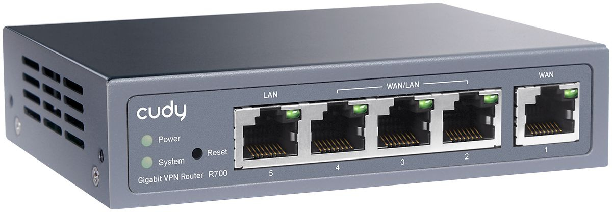 Маршрутизатор Cudy R700 10/100/1000BASE-T черный
