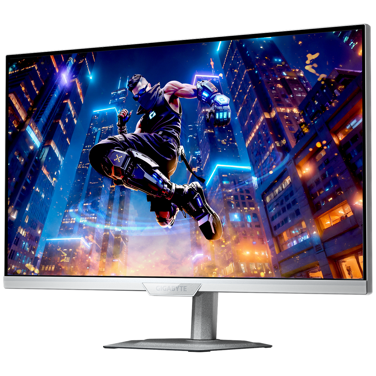 Монитор 27" Gigabyte M27UP ICE (IPS, 3840x2160, 160Hz, 1мс, 350cd/m, 1000:1, 2xHDMI-2.1, DP-1.4