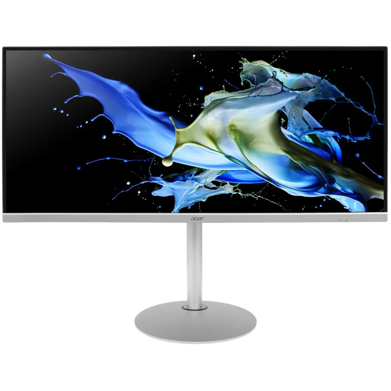 Монитор ACER CB342CUsemiphuzx 34", ZeroFrame, Silver, 21:9, IPS, 3440x1440, 1 / 4ms, 400cd, 75Hz, 1