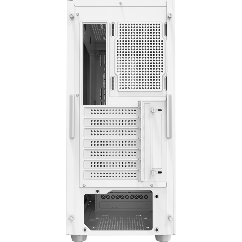 Корпус Ocypus Gamma C70 WH, Midi-Tower, TG, no fans, 1xUSB-A 3.0 + 1xUSB 2.0, ATX, mATX, mITX White