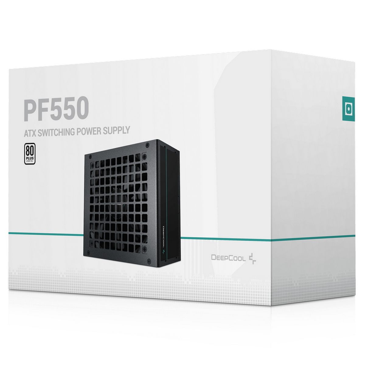 Блок питания Deepcool PF550 80+ (ATX 2.4 550W, PWM 120mm fan, 80 PLUS, Active PFC) RET (R-PF550D-HA0