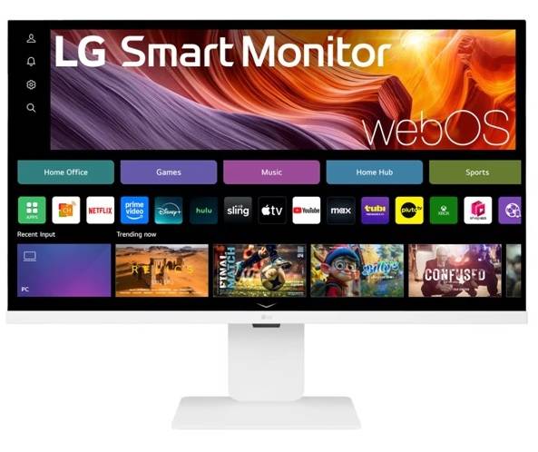 Монитор LG 31.5" 32U850SA-W белый IPS LED 16:9 HDMI M/M Cam матовая HAS 1000:1 400cd 178гр/178гр 384