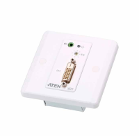Удлинитель ATEN DVI Over Cat 5 Extender with MK Wall Plate W/EU ADP, (VE607-AT-G)