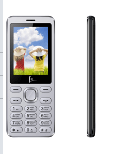 S240 Dark Grey, 2.4'' 240х320, 32MB RAM, 32MB, up to 16GB flash, 0.08Mpix, 2 Sim, BT v2.1, Micro-USB