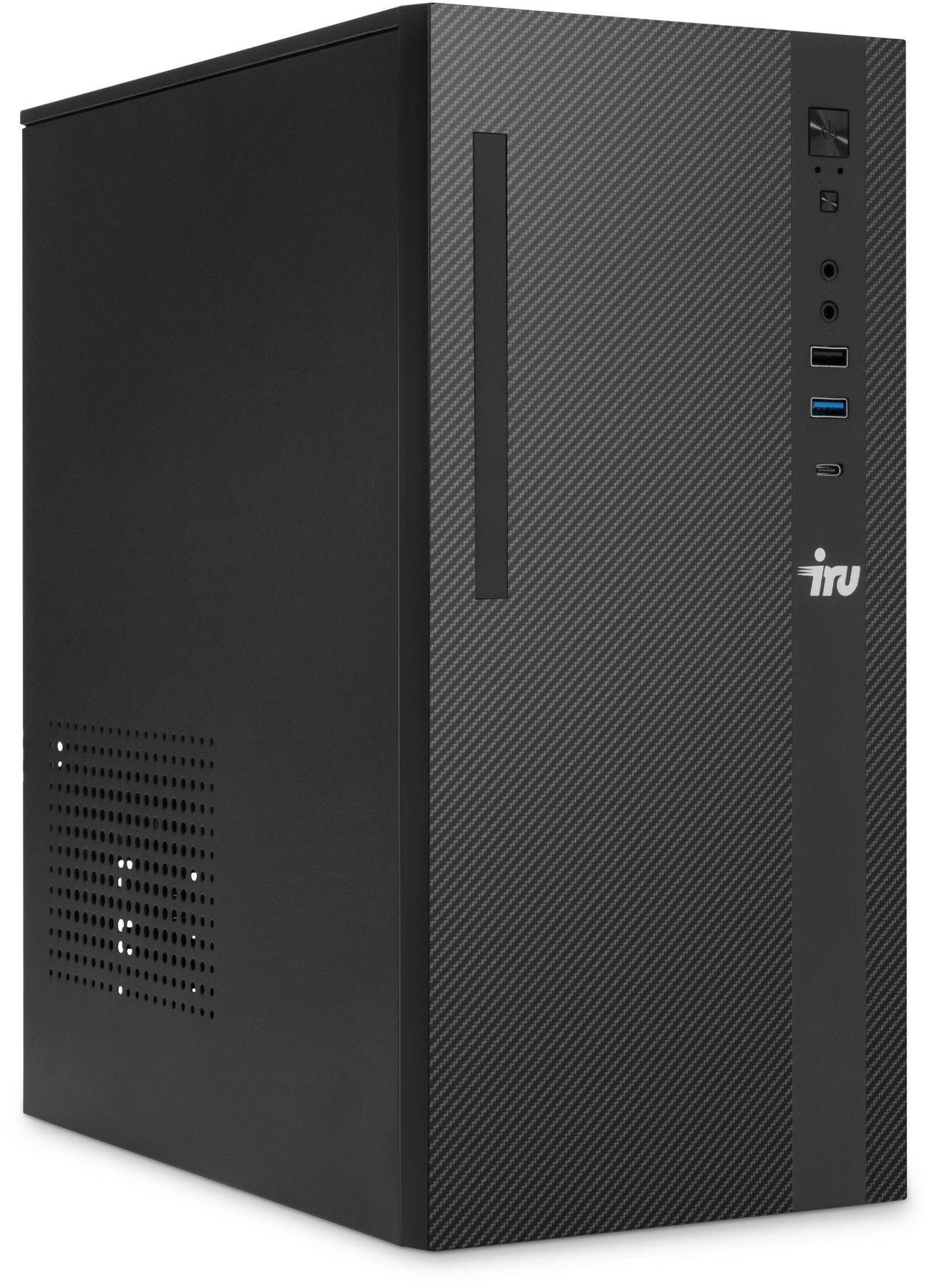 ПК IRU Planio 310H6SC MT i7 13700F (2.1) 16Gb SSD1Tb GT610 2Gb Windows 11 Pro GbitEth 400W черный (2153511)