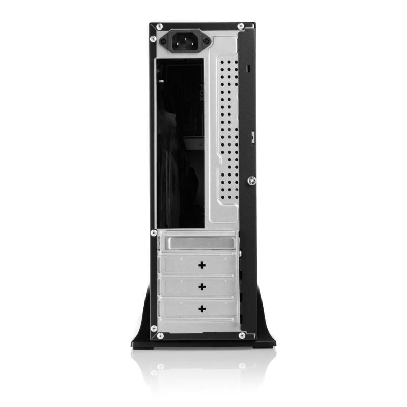 Корпус Foxline mATX Desktop 400W FL-418 mATX case, black, w/PSU SFX 400W, w/2xUSB3.0+2xUSB2.0+1xType