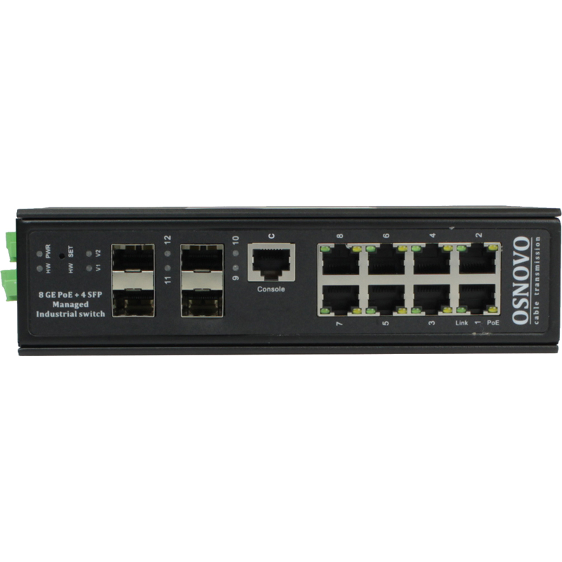 OSNOVO SW-80804/ILS(port 90W 300W)