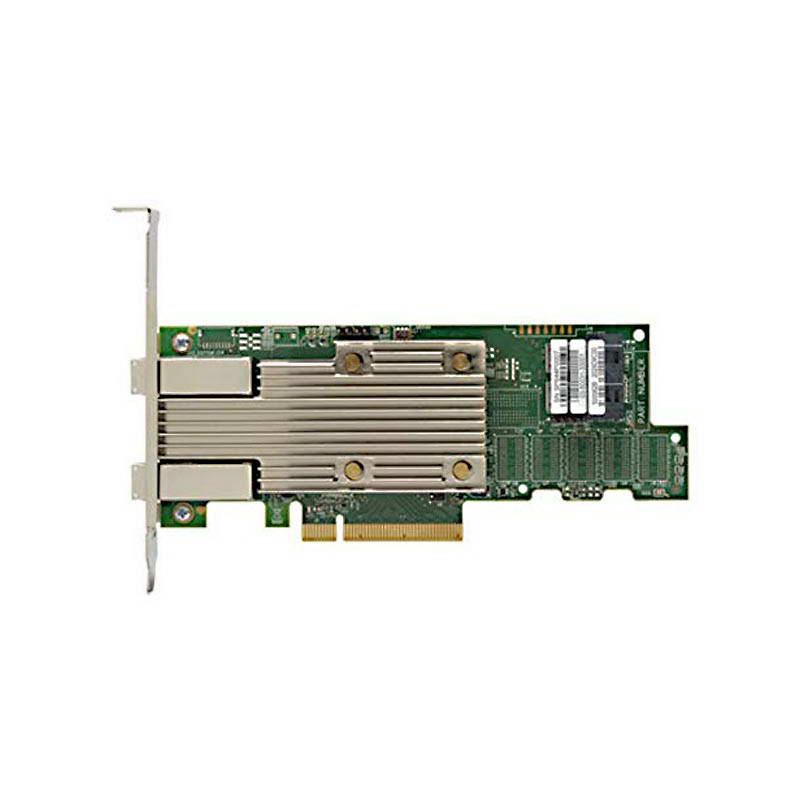 HBA-адаптер Broadcom SAS 9400-8i8e SGL (05-50031-02) PCIe 3.1 x8 LP, Tri-Mode SAS/SATA/NVMe 12G HBA,