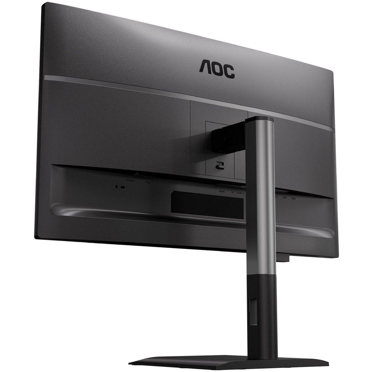 Монитор 27" AOC 2560x1440 WLED 16:9 IPS 350cd, 1500:1, 50M:1, 4ms, 178°/178°, HDMI, DP, USB hub: 4*U