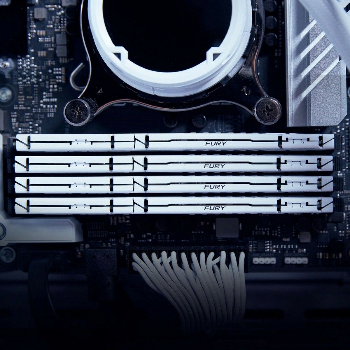 Память DDR5 32GB 5200MHz Kingston KF552C40BW-32 Fury Beast RTL Gaming PC5-41600 CL40 DIMM 288-pin 1.