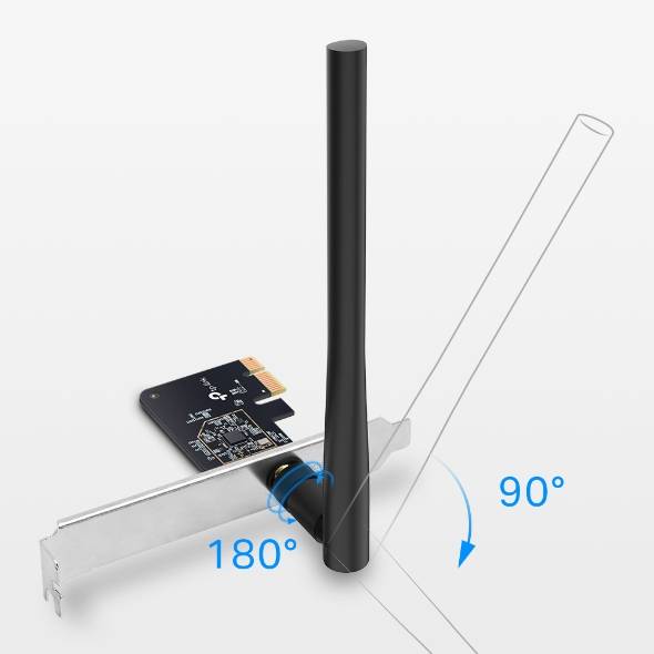 TP-Link Archer T2E AC600 Двухдиапазонный Wi-Fi адаптер PCI Express