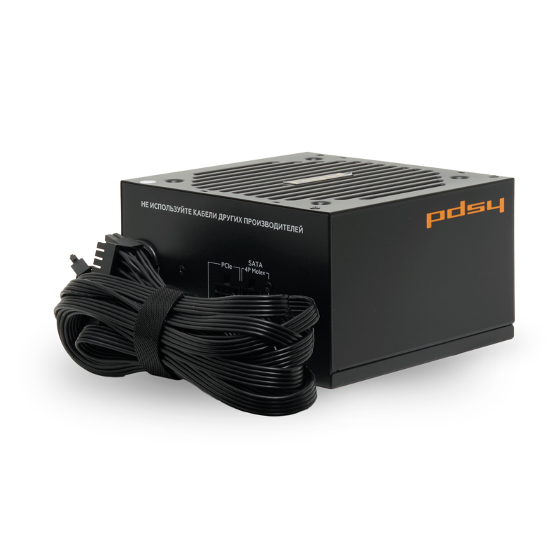 Блок питания HSPD, 550W 80+ Bronze (ATX, 2.31, Semi-modular, 1x24(20+4)pin 550mm, 1xCPU*2 8(4+4)pin 