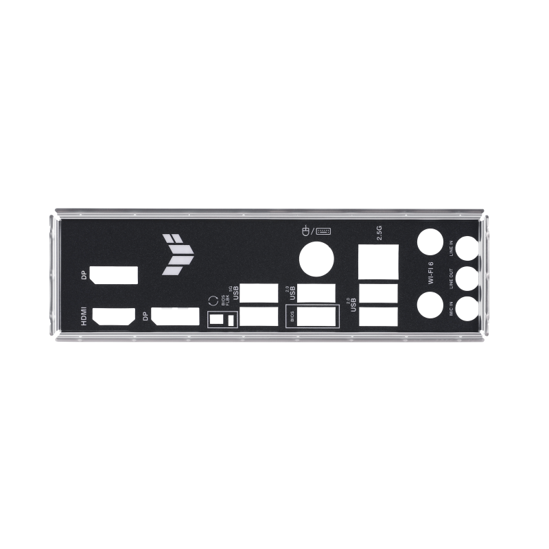 Материнская плата Asus TUF GAMING A620M-PLUS WIFI Socket AM5 AMD A620 4xDDR5 mATX AC`97 8ch(7.1) 2.5