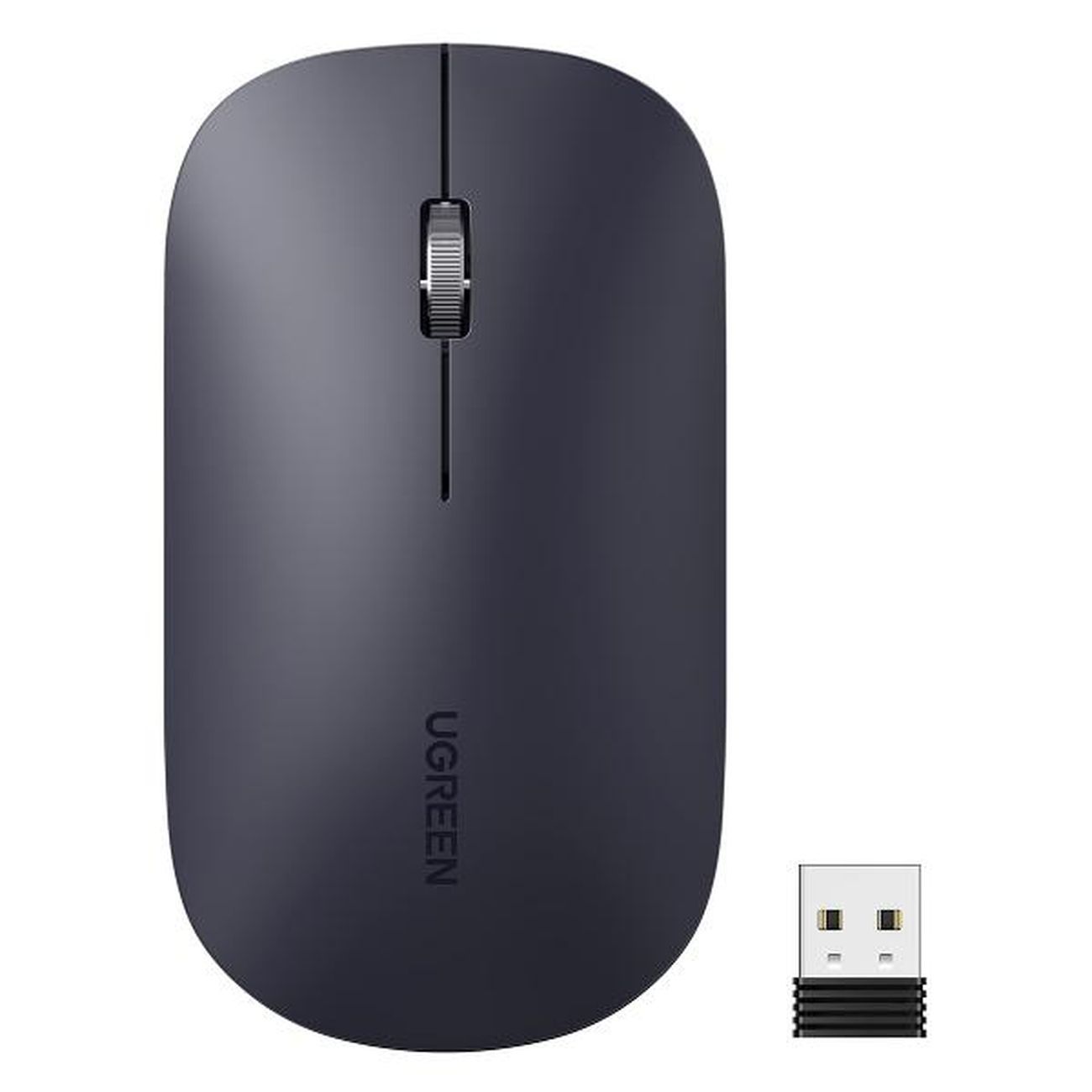 Мышь Mouse UGREEN Wireless MU001 (Gray Black)
