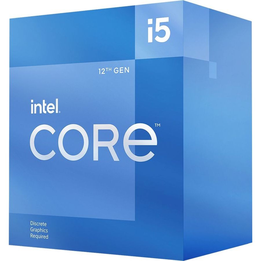 CPU Intel Core i5-12400F Alder Lake BOX (BX8071512400FSRL5Z/BX8071512400FSRL4W) {2.5 ГГц/ 4.4 ГГц в