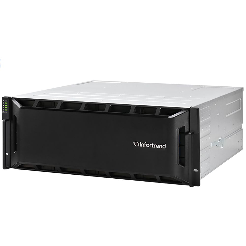 Система хранения данных Infortrend EonStor GS 2000 4U/24bay Dual controller, 2x12Gb/s SAS, 8x1G +4x 