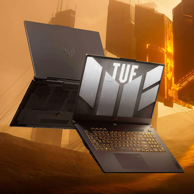 Ноутбук Asus TUF Gaming F17 FX707VJ-HX006 Core 5 210H 16Gb SSD512Gb NVIDIA GeForce RTX 3050 6Gb 17.3