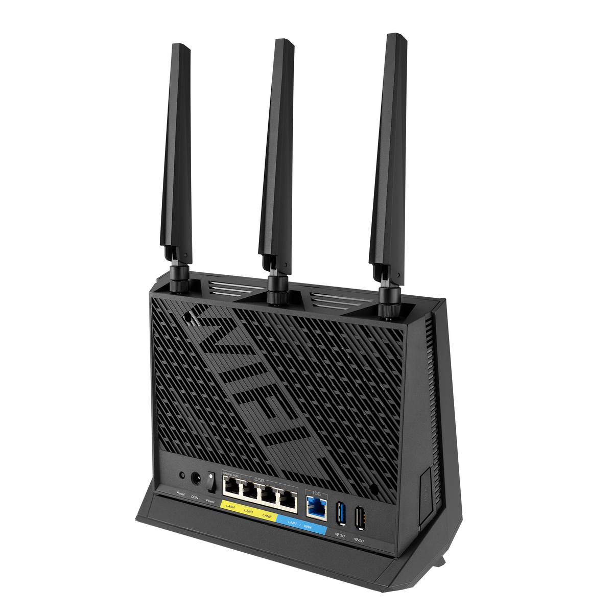 Роутер беспроводной Asus RT-BE86U BE6800 100/1000/2500/10000BASE-T черный