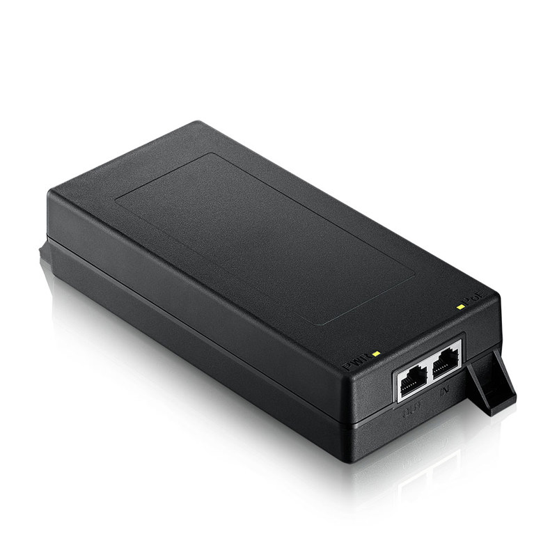 Инжектор Мультигигабитный PoE инжектор Zyxel PoE12-90W, 802.3af/at/bt (90 Вт), 2xRJ-45: 1/2.5/5/10G