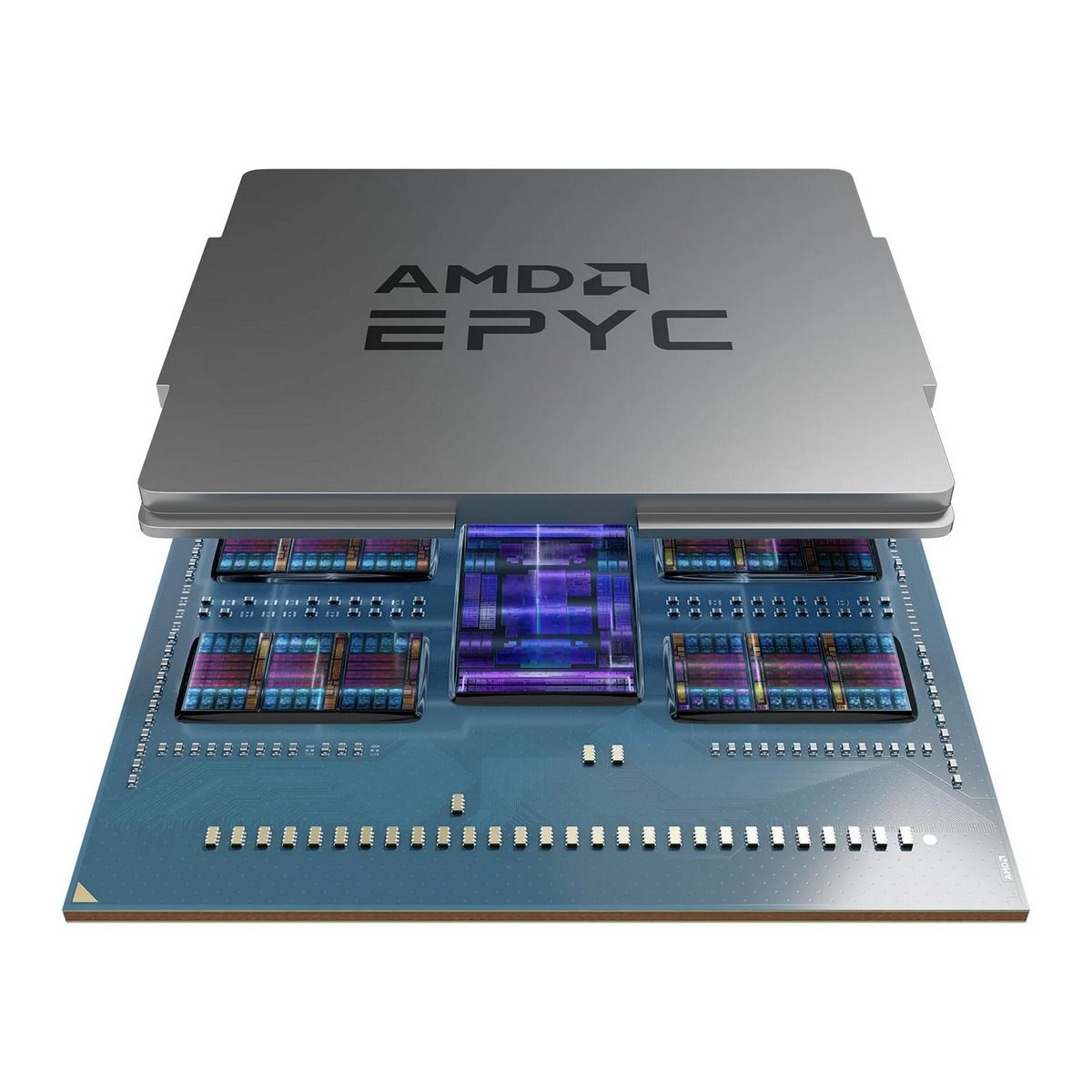 процессор CPU AMD EPYC 9115, 16/32, 2.6-3.3-4.1GHz, 64MB, SP5, 125W, OEM, 1 year