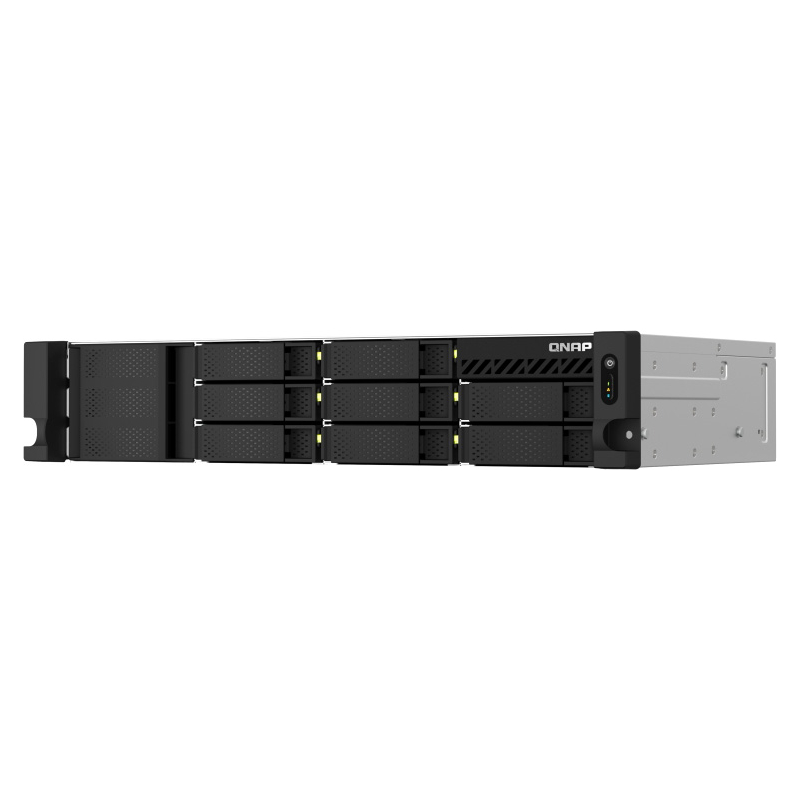 Сетевое хранилище NAS Qnap TS-873AEU-RP-4G 8-bay стоечный Ryzen V1500B