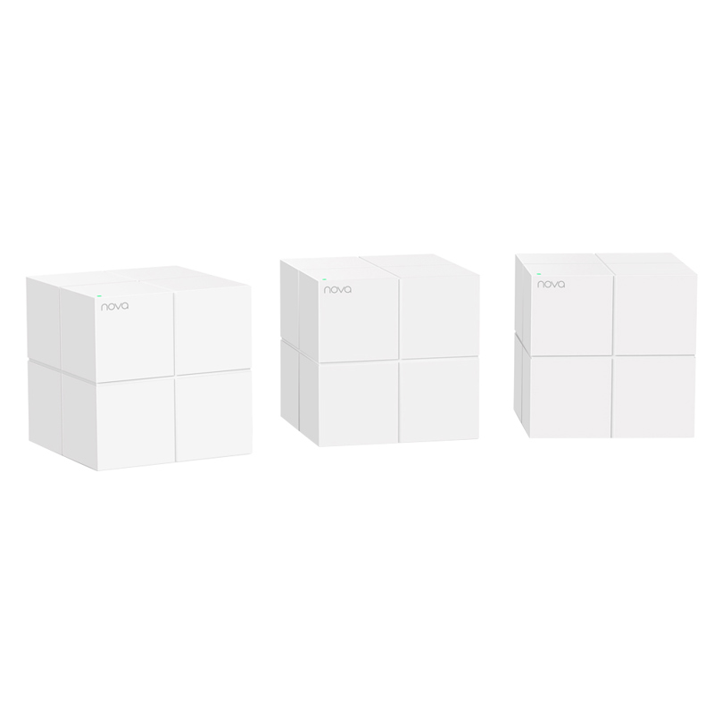 Маршрутизатор Tenda MW6 (3-pack) Домашняя гигабитная Wi-Fi Mesh система АС2100 до 300 Мбит/с на 2,4 