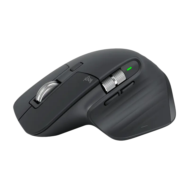Мышь Logitech MX Master 3S графитовый оптическая 8000dpi беспров. BT/Radio USB 5but (910-006565)