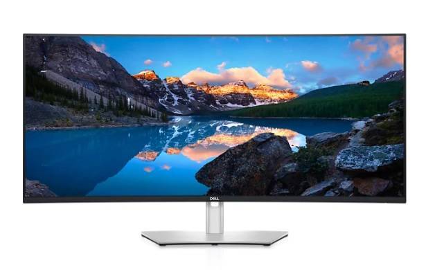 МОНИТОР 39.7" DELL U4021QW Black-Silver (IPS, изогнутый, 5120x2160, 5 ms, 178°/178°, 300 cd/m, 1000: