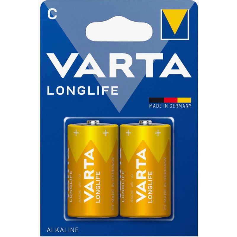 Varta LONGLIFE LR14 C BL2 Alkaline 1.5V (4114) (2 / 20 / 200)