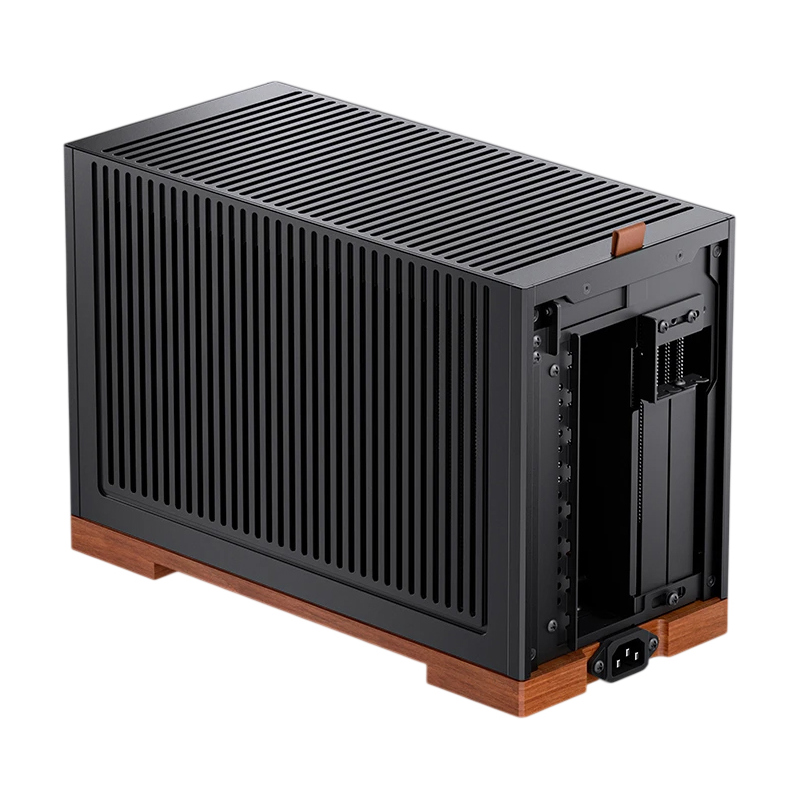 Корпус JONSBO T9, Micro-Tower, no fan, 1xUSB-C 3.2, SFX PSU Support, mITX Black