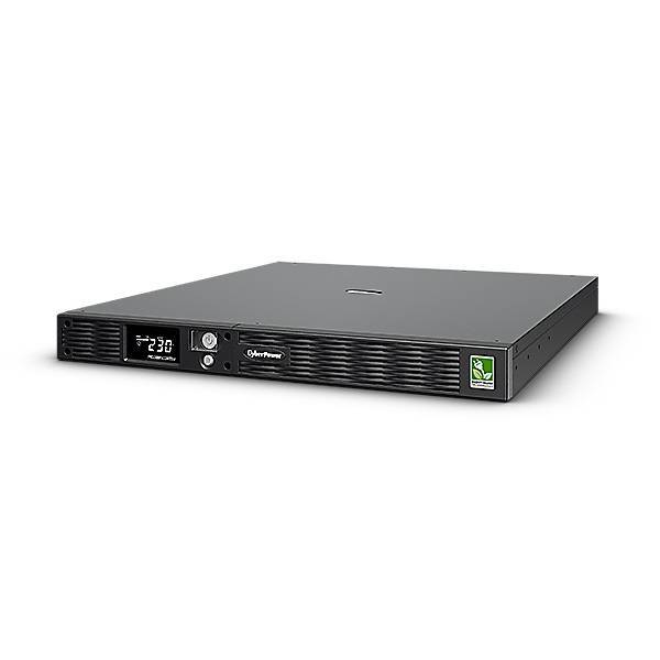 CyberPower ИБП Line-Interactive PR1000ELCDRT1U 1000VA/670W USB/RS-232/EPO/SNMPslot (6 IEC С13)