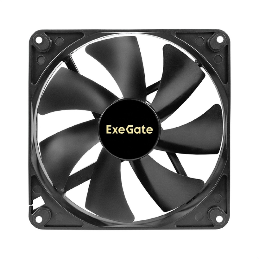 Вентилятор 12В DC ExeGate ExtraSilent ES14025S3P (140x140x25 мм, Sleeve bearing (подшипник скольжения), 3pin, 1000RPM, 22dBA)