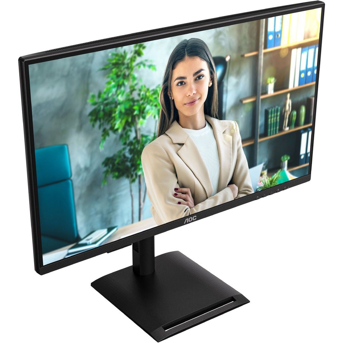 Монитор 27" AOC Q27P4U  IPS, 2560x1440, 120Hz, 4ms, 350сd/m, 1500:1 | 2xHDMI(2.0), DP(1.2), Typ