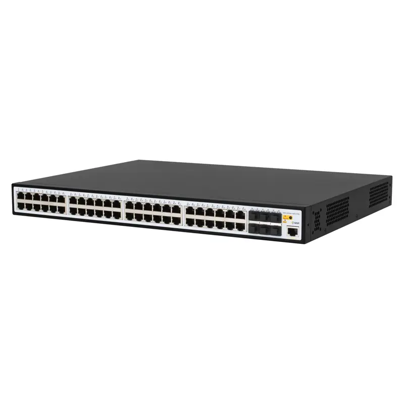 Коммутатор SNR SNR-S5310G-48TX-POE (L2+) 48x1Гбит/с 6SFP+ 48PoE 450W управляемый
