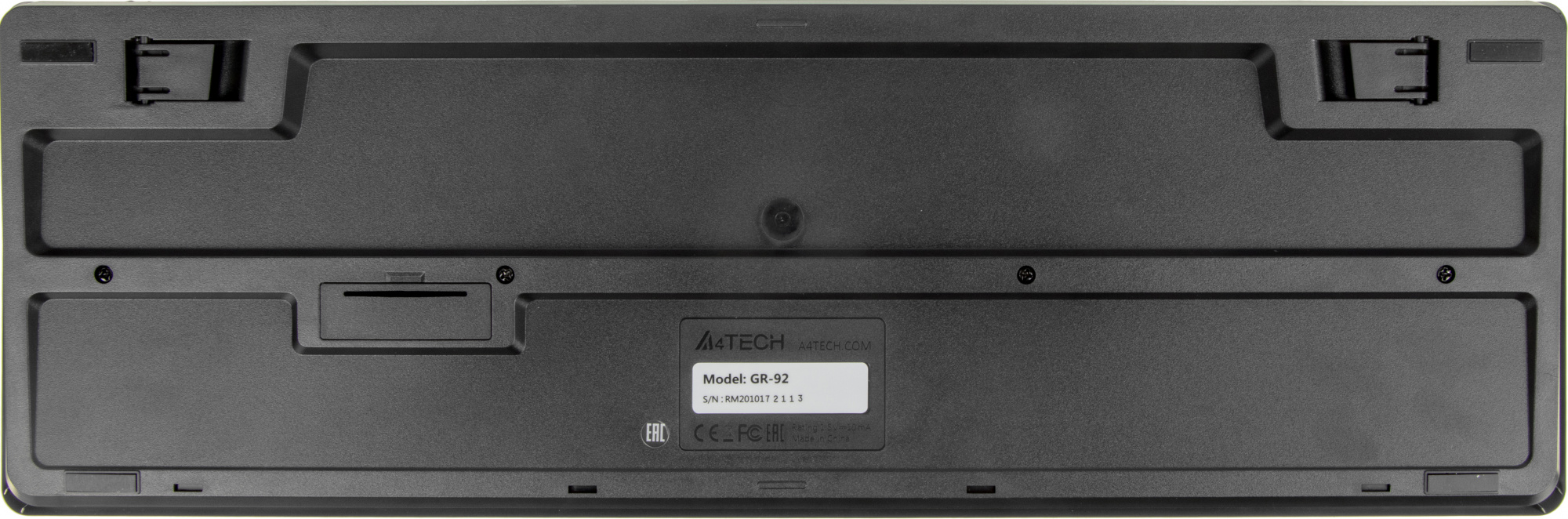 Клавиатура + мышь A4Tech V-Track 4200N клав:черный мышь:черный USB беспроводная Multimedia