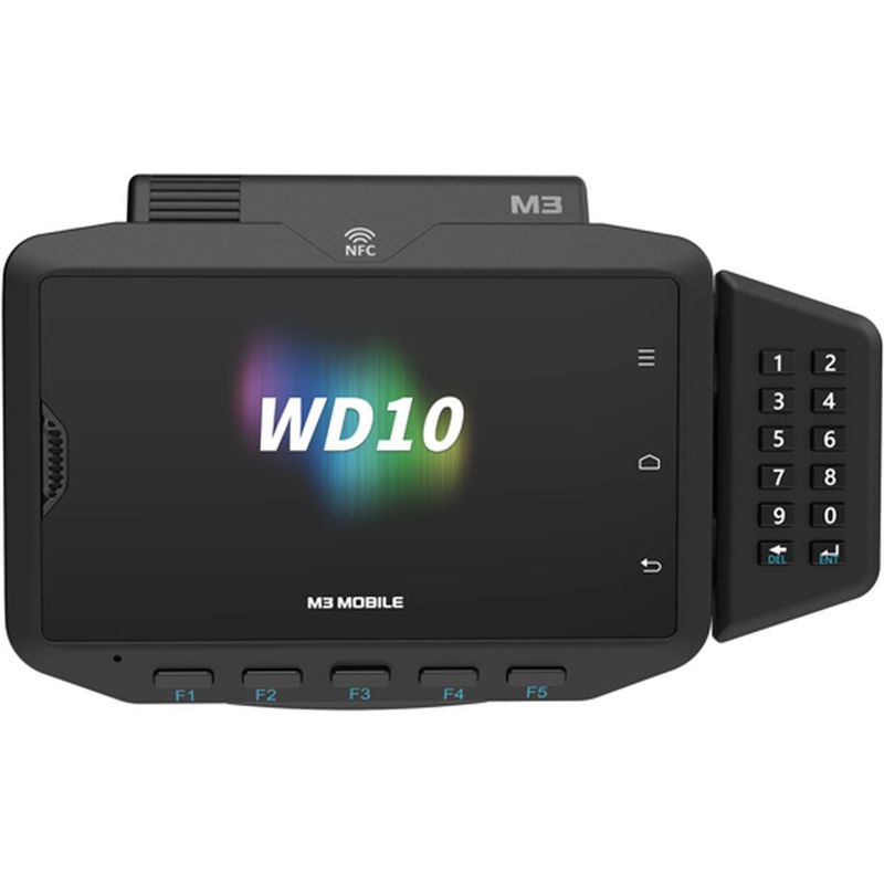 Терминал сбора данных M3 Mobile WD10X Android 13, LTE, GPS, WiFi, 4" WVGA, 13MP CAM, BT 5.0, NFC(HF)
